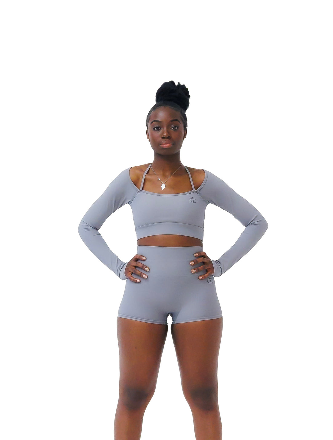 SLEEVE CROP TOP