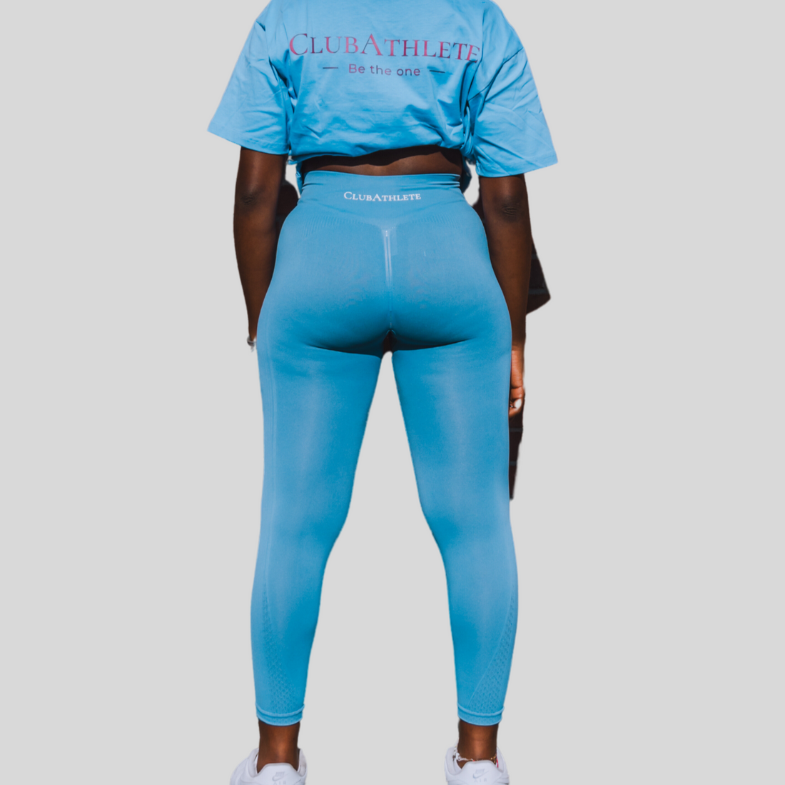 Seamless Leggings Blue