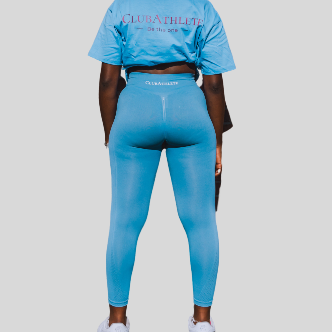 Seamless Leggings Blue