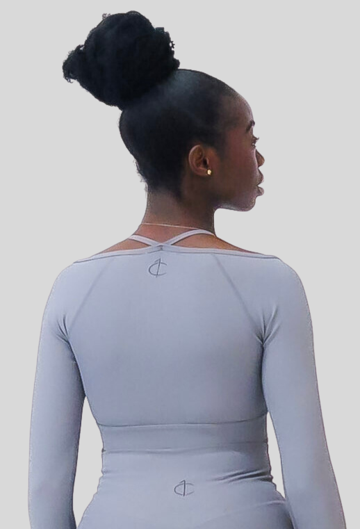 SLEEVE CROP TOP